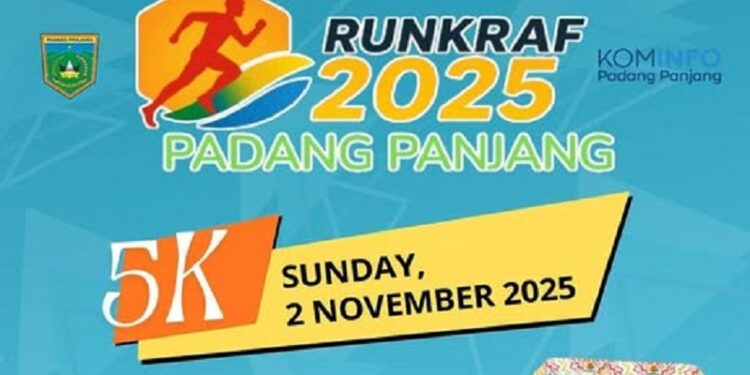 Ratusan Pelari Siap Ramaikan RunKraf 2025 di Padang Panjang