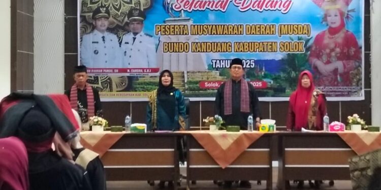 Musda Bundo Kanduang Kabupaten Solok 2025 Kukuhkan Peran Perempuan Adat Jaga Marwah Budaya Minangkabau
