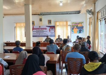 Sosialisasi Program Bantuan Pemasangan Baru Listrik oleh PLN di Nagari Batipuh Ateh.[foto : ist]