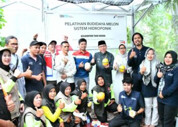 Wawako Maigus Nasir mengapresiasi petani muda, Kamis (3/10).(Foto: Ist)