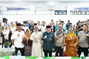 Wawako Maigus Nasir mengapresiasi sosialisasi pembangunan JIAT di Bungtekab, Jumat (3/10).(Foto: Ist)