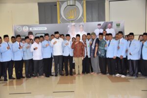 Walikota Padang Fadly Amran bersama DPW BKPRMI Periode 2025-2030, Sabtu (4/10).(Foto: Ist)