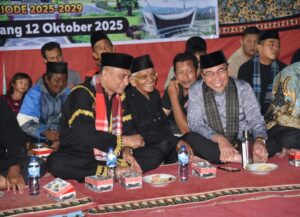 Wakil Wali Kota Padang Maigus Nasir hadiri, rangkaian acara pelantikan pengurus Ikatan Pencak Silat Indonesia (IPSI) Ranting Koto Tangah dan organisasi Badupari Koto Tangah, Minggu malam (12/10).