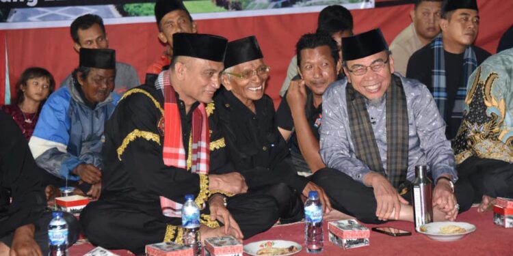 Wakil Wali Kota Padang Maigus Nasir hadiri, rangkaian acara pelantikan pengurus Ikatan Pencak Silat Indonesia (IPSI) Ranting Koto Tangah dan organisasi Badupari Koto Tangah, Minggu malam (12/10).