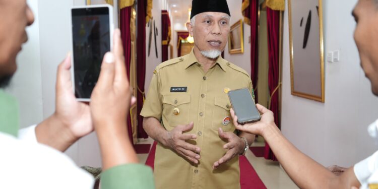 Gubernur Sumbar, Mahyeldi.[foto : ist]