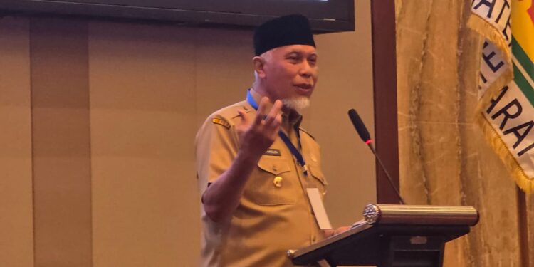 Gubernur Sumbar, Mahyeldi.[foto : ist]