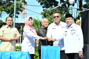 Wakil Wali Kota Padang Maigus Nasir hadiri, peresmian Rumah Sakit Mata Sumatera Barat, yang berlokasi di Kompleks Balai Kesehatan Mata Masyarakat (BKMM) Sumbar, Jalan Gadjah Mada No. 28, Gunung Pangilun, Kecamatan Padang Utara, Rabu (15/10).