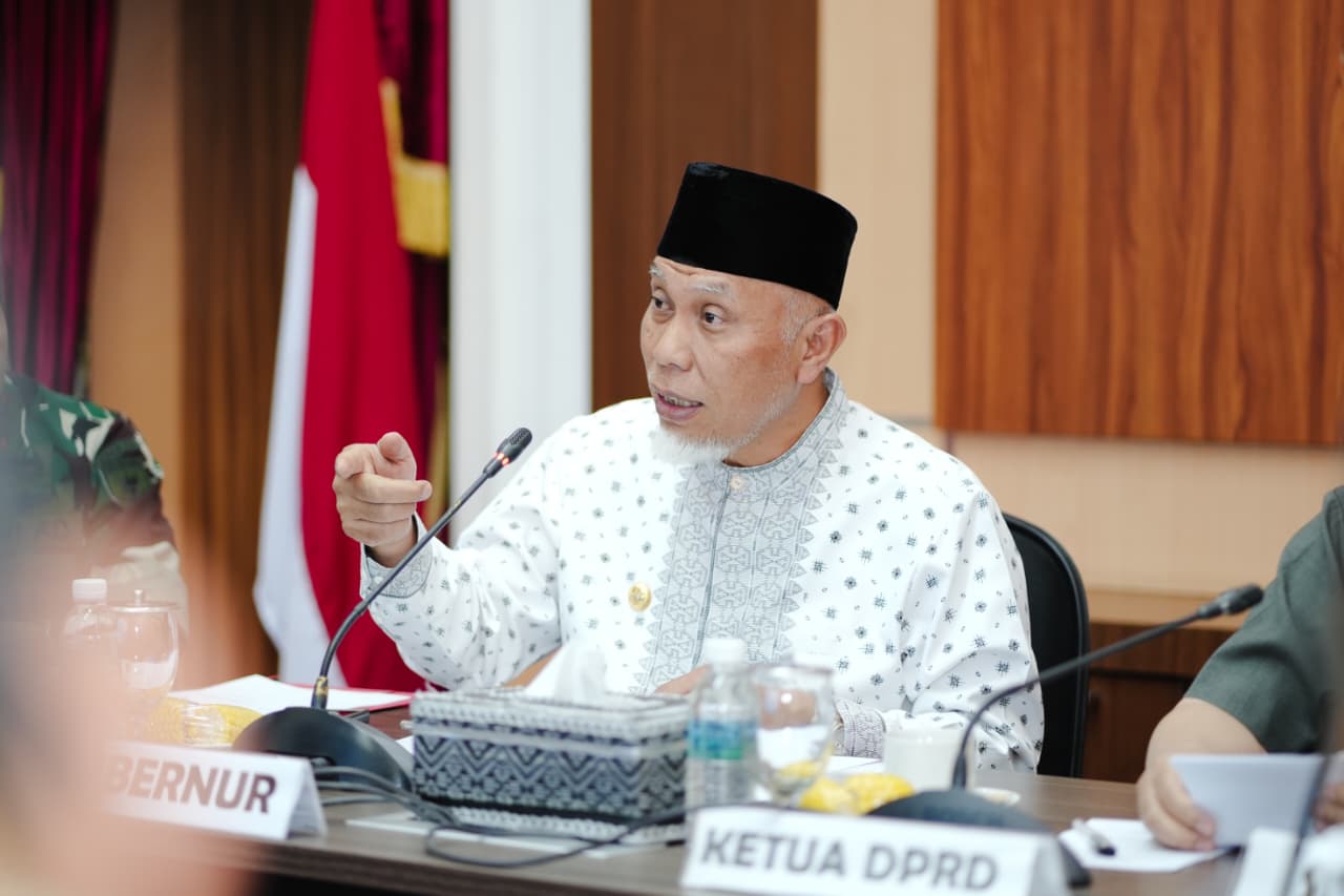 Gubernur Sumbar, Mahyeldi.[foto : ist]