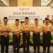 Wakil Wali Kota Padang yang juga menjabat sebagai Wakil Ketua Mabicab Gerakan Pramuka Kota Padang Maigus Nasir, hadiri Rapat Koordinasi Nasional (Rakornas) Gerakan Pramuka Tahun 2025 di Kota Balikpapan, Kalimantan Timur, Jumat (24/10).(Foto: Ist)