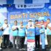 Wali Kota Padang Fadly Amran, hadiri kegiatan Bakti Sosial Bersih Pantai yang diinisiasi oleh Kepolisian Daerah (Polda) Sumatera Barat (Sumbar), Minggu (26/10).(Foto: Ist)