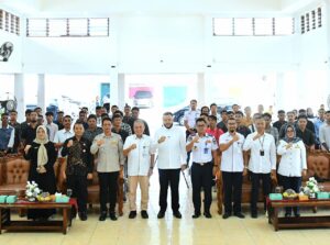 Kegiatan pembekalan yang diselenggarakan Balai Teknik Perkeretaapian Kelas II Padang ini, dilaksanakan di Palanta Kediaman Resmi Wali Kota Padang, Jumat (31/10).(Foto:Ist)