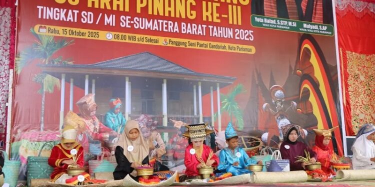 Pariaman Gelar Festival Malingka Carano Jo Arai Pinang Tingkat Sumbar 2025
