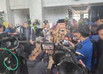 Mahyeldi saat wawancara dengan Media.[foto : ist]