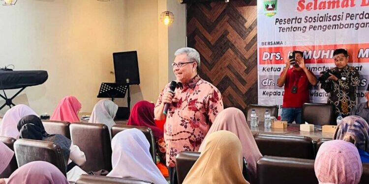 Muhidi Sosialisasi Perda Pengembangan Ekraf