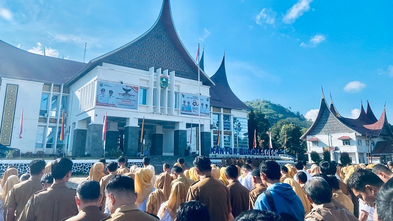 Apel pagi ASN di Kabupaten Solok (Foto: Ist)