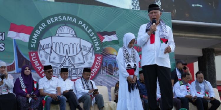 Pemprov Sumbar Gelar “Road to Aksi Bela Palestina” Bareng Wali Band