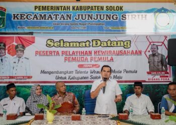 Wakil Bupati Candra Ajak Pemuda Solok Ubah Mindset Jadi Pengusaha