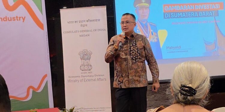 Sumbar Tawarkan Potensi Investasi kepada Delegasi Bisnis India di Medan