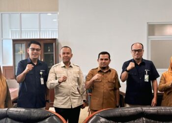 Wakil Bupati Solok Terima Kepala BPJS Ketenagakerjaan yang Baru