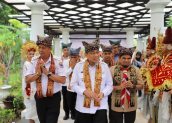 Pemerintah Kota Padang melalui Bagian Tata Pemerintahan, menggelar pertemuan silaturahmi forum Wakil Kepala Daerah (Wakada) se-Sumatera Barat (Sumbar), Rabu (19/11).(Foto: Ist)