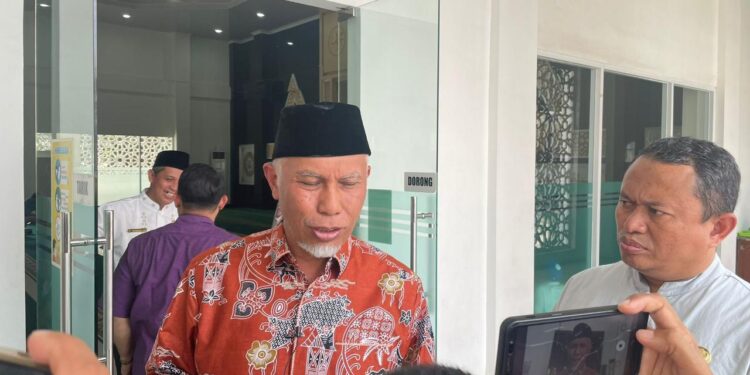 Gubernur Sumbar, Mahyeldi.[foto : ist]