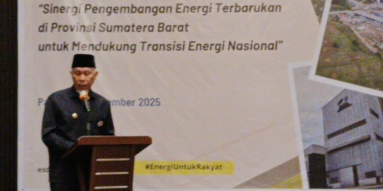 Gubernur Sumbar, Mahyeldi.[foto : ist]