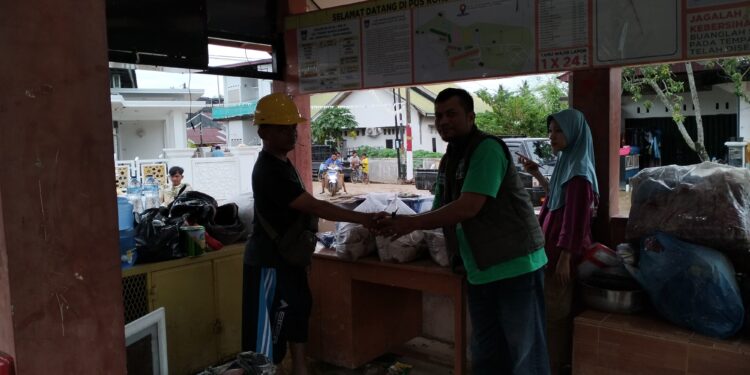 PKB Kota Padang Salurkan Bantuan di Sejumlah Titik pada Kecamatan Terdampak