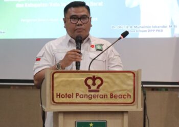 Sekretaris DPW PKB Sumbar, Rico Alviano.[foto : sci/yrp]