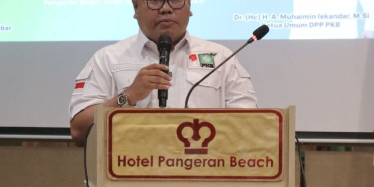 Sekretaris DPW PKB Sumbar, Rico Alviano.[foto : sci/yrp]