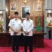 Mahyeldi sambut Kajati baru.[foto : ist]