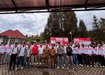 60 Anggota Paskibraka Kabupaten Solok Timba Ilmu ke BPIP