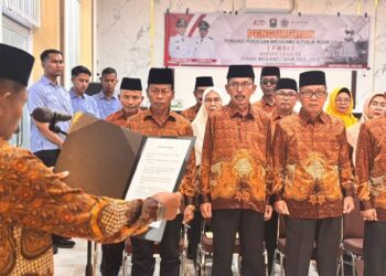 Pengurus PWRI Kabupaten Solok Masa Bakti 2023–2028 Resmi Dikukuhkan, Wabup Candra: PWRI Mitra Strategis Pemerintah