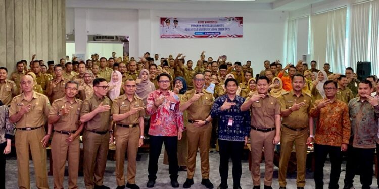 Pemkab Solok Perkuat Pengawasan Internal dan Pencegahan Korupsi Tahun 2025