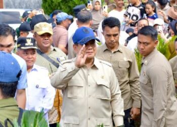 Presiden Prabowo Kunjungi Palembayan, Serahkan Bantuan Rp4 Miliar untuk Kabupaten Agam
