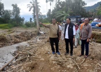 Kementerian Pertanian Turun ke Agam, Salurkan Bantuan untuk Pemulihan Sektor Pertanian