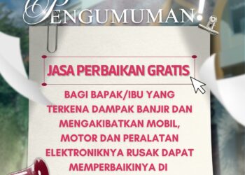 SMKN 5 Padang Buka Layanan Perbaikan Kendaraan dan Elektronik Gratis untuk Warga Terdampak Banjir
