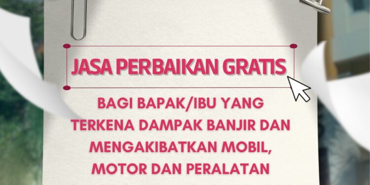 SMKN 5 Padang Buka Layanan Perbaikan Kendaraan dan Elektronik Gratis untuk Warga Terdampak Banjir