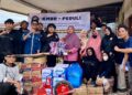 Himasekta Peduli dan KMBR Salurkan Bantuan untuk Warga Terdampak Banjir di Gurun Laweh