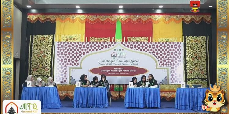 Kafilah MFQ Putri Bukittinggi Lolos Final MTQN ke-41 Sumbar