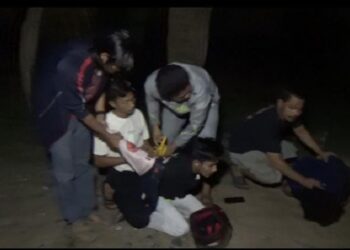 Tim Lupak Satresnarkoba Polres Dharmasraya Ringkus Dua Pengedar Ganja di Jalan Lintas Sumatra Gunung Medan