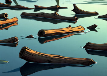 Kayu-Kayu yang Datang Bersama Air