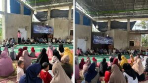 Wakil Ketua DPRD Kota Padang Jupri, melakukan kegiatan reses di Masjid AlKaffah Kelurahan Kampung Jua Kecamatan Lubeg, Minggu (4/1).(Foto:Ist)