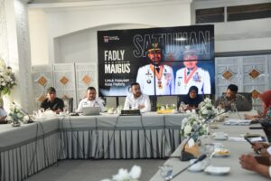 Pemerintah Kota (Pemko) Padang menggelar, pertemuan dengan Balai Penataan Bangunan Prasarana dan Kawasan (BPBPK) Sumatera Barat (Sumbar), di Gedung Putih Rumah Dinas Wali Kota Padang, Rabu (21/1).(Foto: Ist)