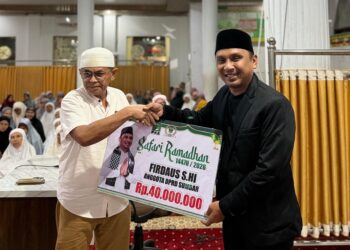 Perhatikan Masjid hingga Dampak Bencana, Firdaus Gugah Warga Lubuk Alung Lewat Safari Ramadan