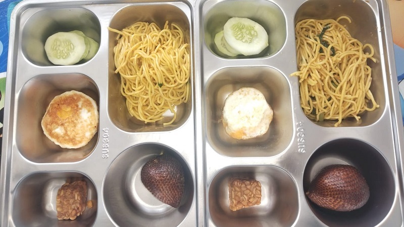 Ilustrasi menu MBG (Foto: Ist)