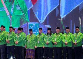 Pelantikan Dewan Pengurus Wilayah Partai Kebangkitan Bangsa (DPW PKB) se-Indonesia di Kawasan Pacenongan, Jakarta. Selasa, (3/2) [foto : ist]