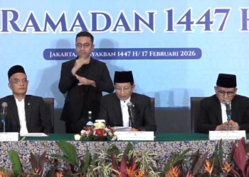 Pemerintah Tetapkan 1 Ramadan 1447 H Jatuh pada 19 Februari 2026