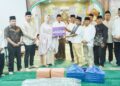 Bupati Annisa Suci Safari Ramadan ke Masjid Besar Babussalam Pulau Punjung