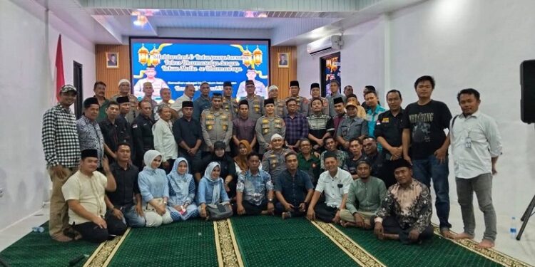 Bukber Bersama Wartawan, Kapolres Dharmasraya: Sinergi adalah Kunci