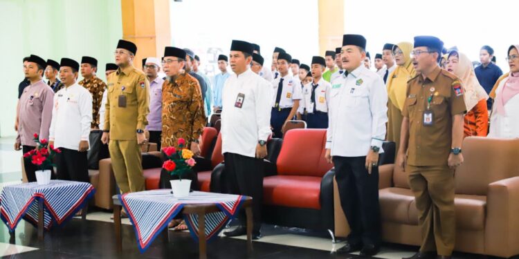 Wakil Wali Kota Padang Maigus Nasir, secara resmi membuka Remaja Masjid Agung Nurul Iman (REMNI) Festival 2026, yang digelar di Lantai II Masjid Agung Nurul Iman, Selasa (10/3/2026).(Foto:Ist)